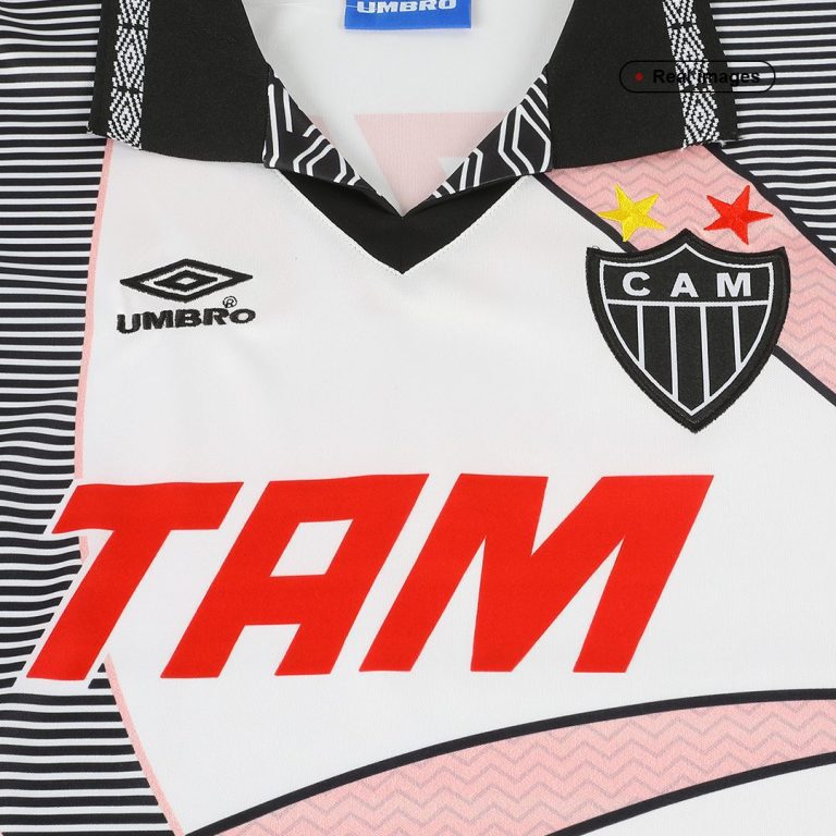 Men's Retro 1996 Atl??tico Mineiro Away Soccer Jersey Shirt - Best Soccer Jersey - 7