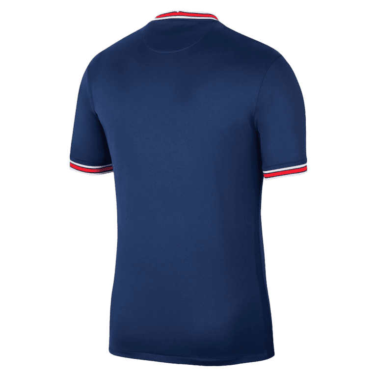 Men's Replica Messi #30 Ballon d'Or Special Gold Font PSG Home Soccer Jersey Shirt 2021/22 - Best Soccer Jersey - 3