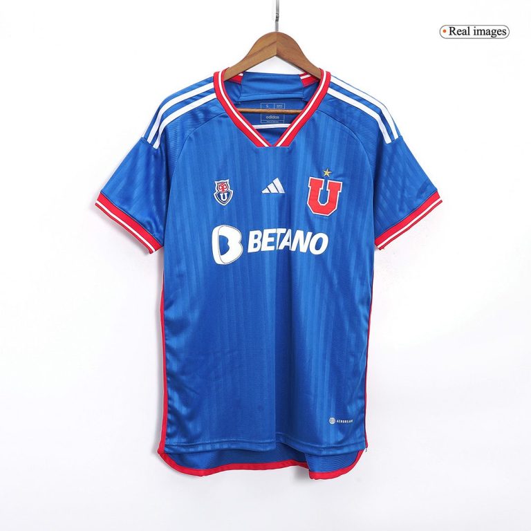 Men's Replica Club Universidad de Chile Home Soccer Jersey Shirt 2023/24 - Best Soccer Jersey - 3