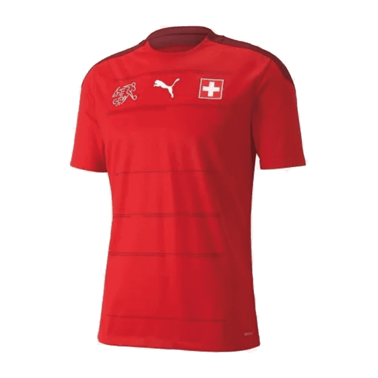 Men's Replica Switzerland Home Soccer Jersey Shirt 2021 - Best Soccer Jersey - 1