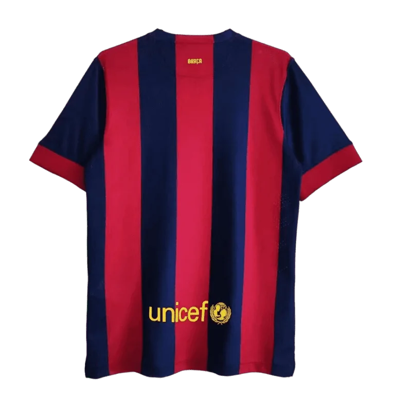 Men's Retro 2014/15 Barcelona Home Soccer Jersey Shirt - Best Soccer Jersey - 2