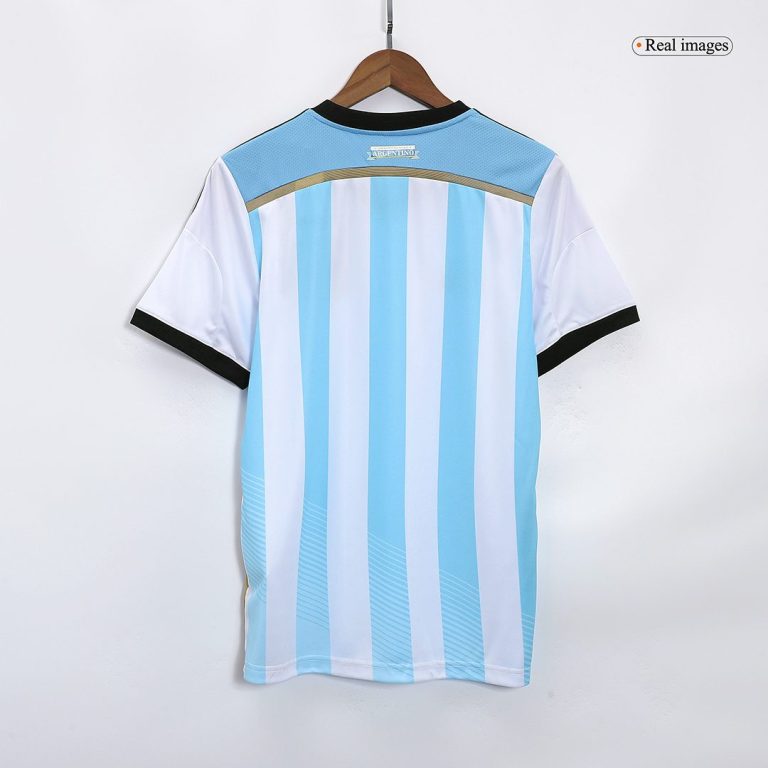 Men's Retro 2014/15 Argentina Home Soccer Jersey Shirt - Best Soccer Jersey - 4