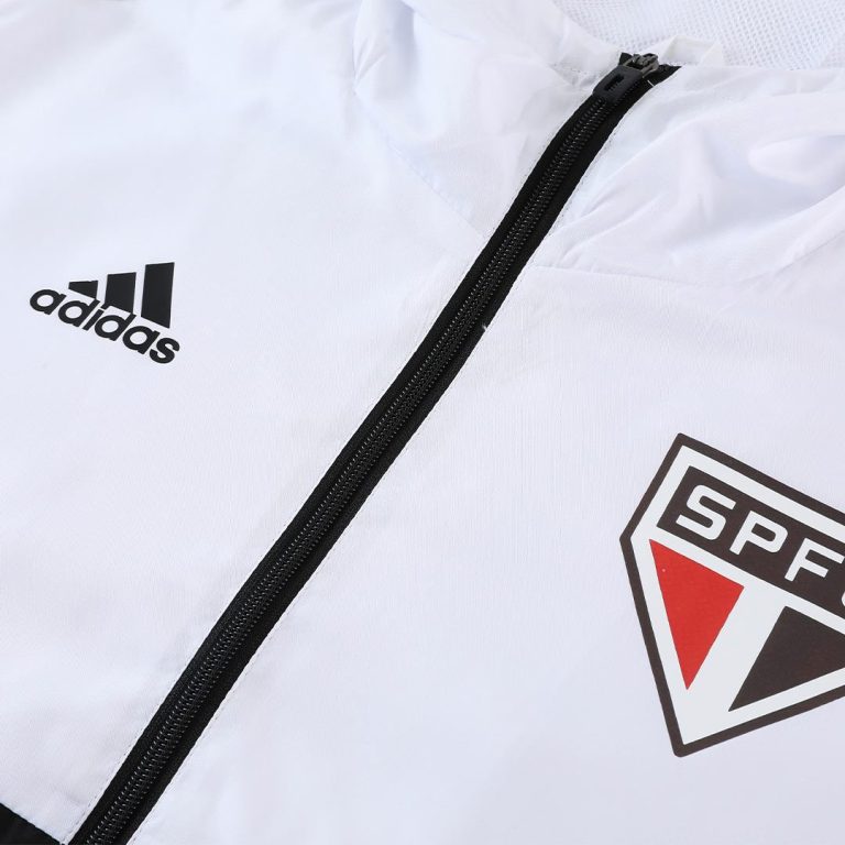 Men's Sao Paulo FC Windbreaker Hoodie Jacket 2023/24 - Best Soccer Jersey - 4
