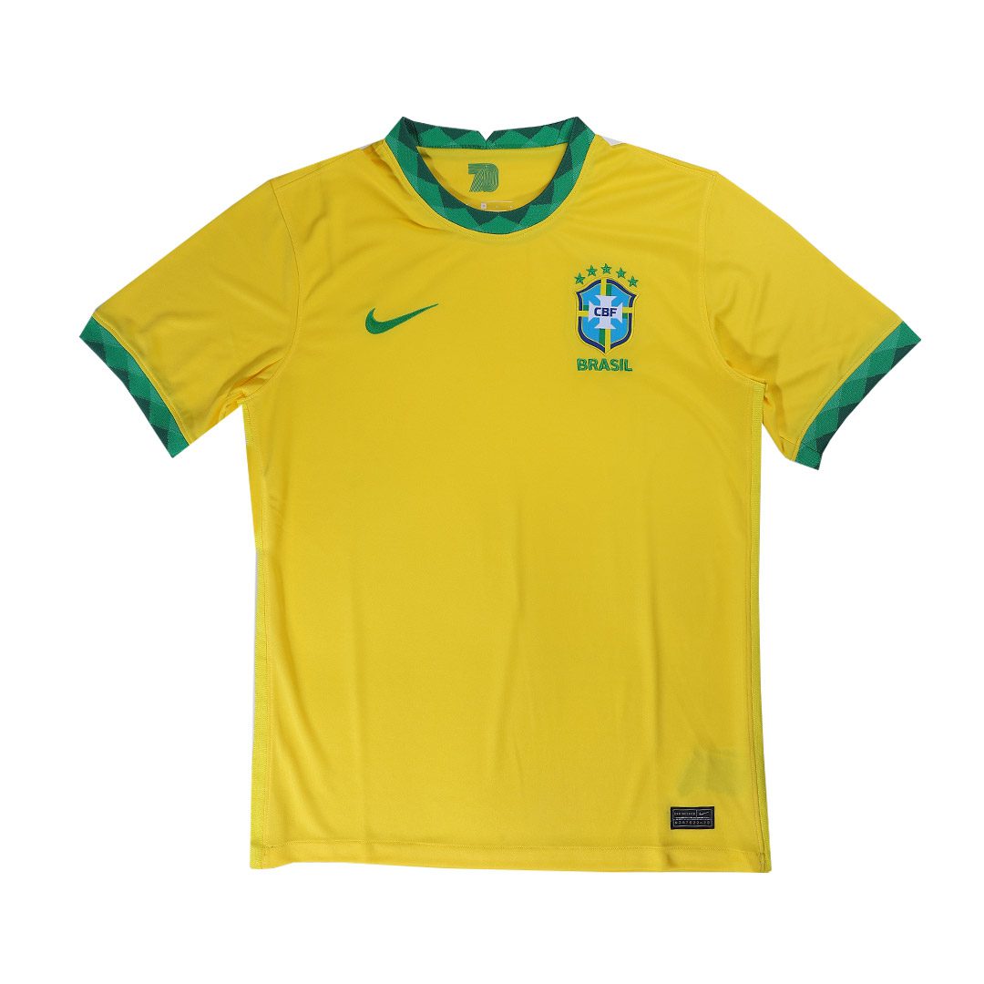 Men's Replica NEYMAR JR #10 Brazil Home Soccer Jersey Shirt 2021 - Best Soccer Jersey - 9