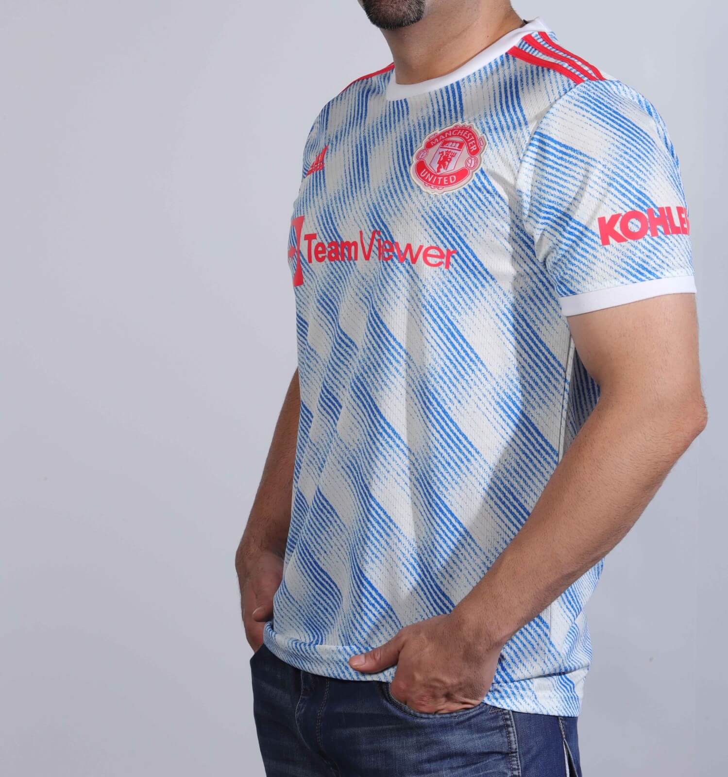 manchester united 2021-22 second kit blue