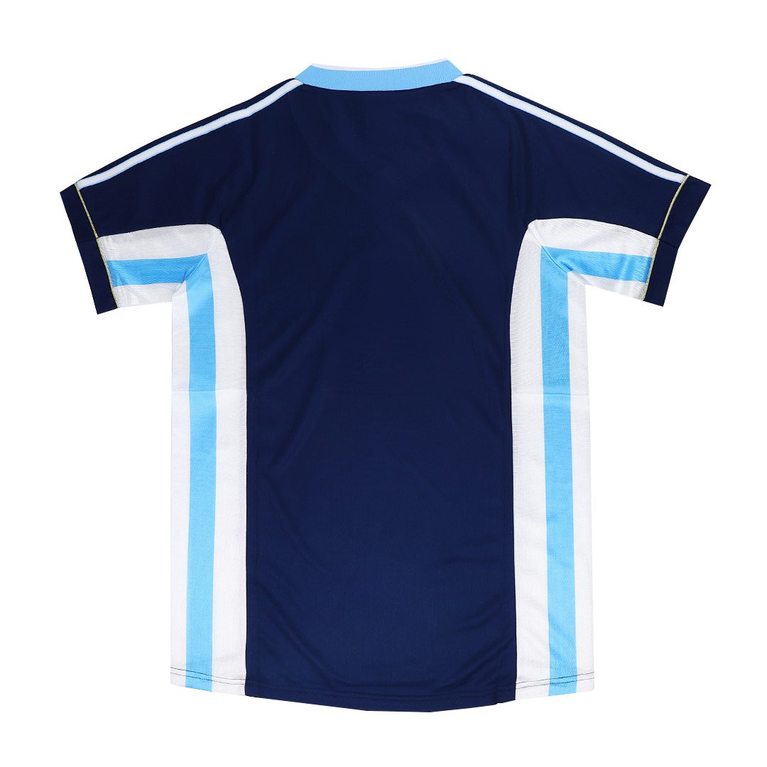 Men's Retro 1998 World Cup Argentina Away Soccer Jersey Shirt - Best Soccer Jersey - 10