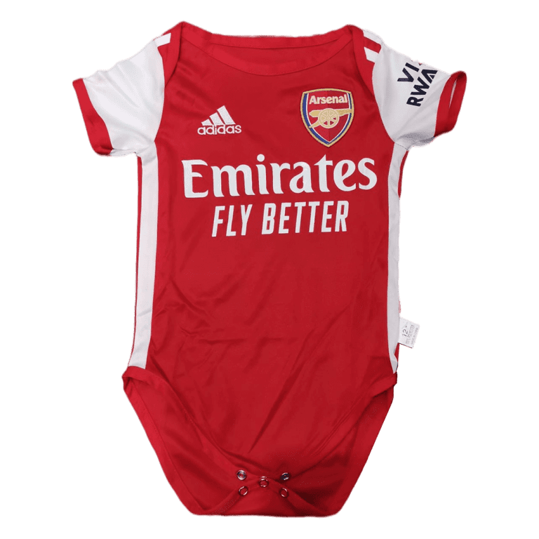 Arsenal Home Soccer Baby Onesie 2021/22 - Best Soccer Jersey - 1