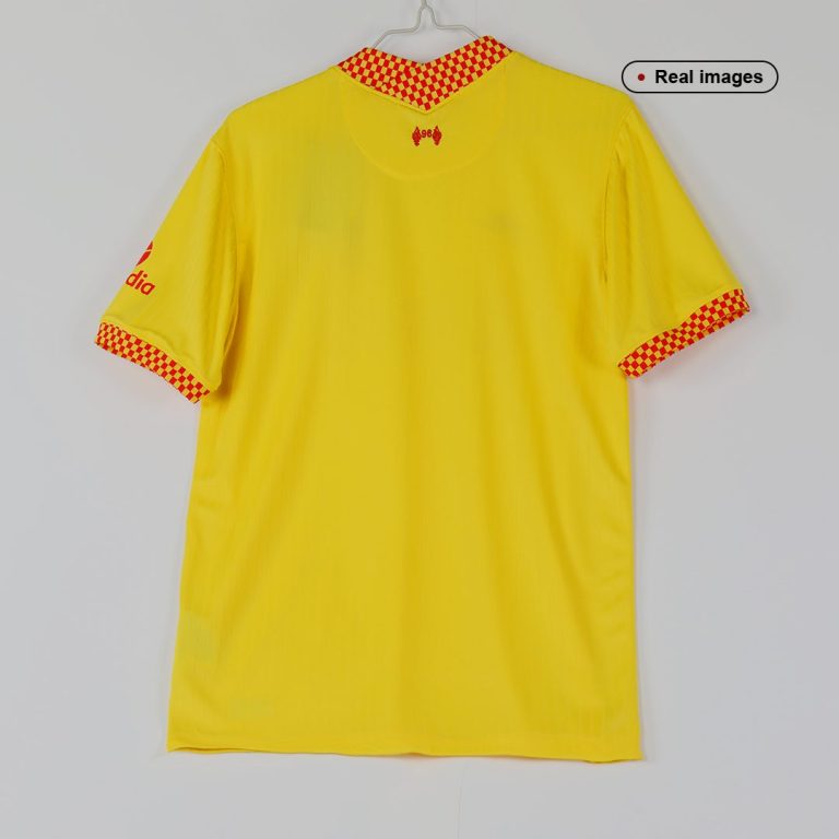 Men's Replica Liverpool Third Away Soccer Jersey Kit (Jersey??) 2021/22 - Best Soccer Jersey - 13