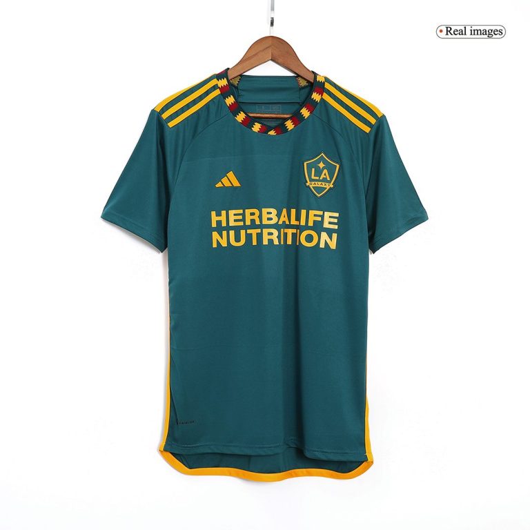 Men's Replica LA Galaxy Away Soccer Jersey Shirt 2023 - Best Soccer Jersey - 3
