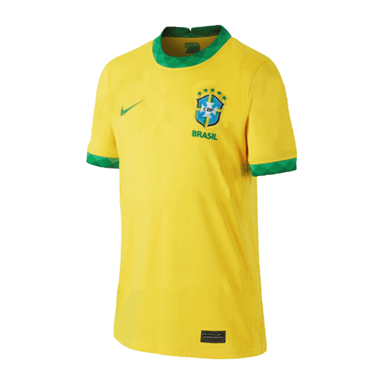 Men's Replica NEYMAR JR #10 Brazil Home Soccer Jersey Shirt 2021 - Best Soccer Jersey - 2