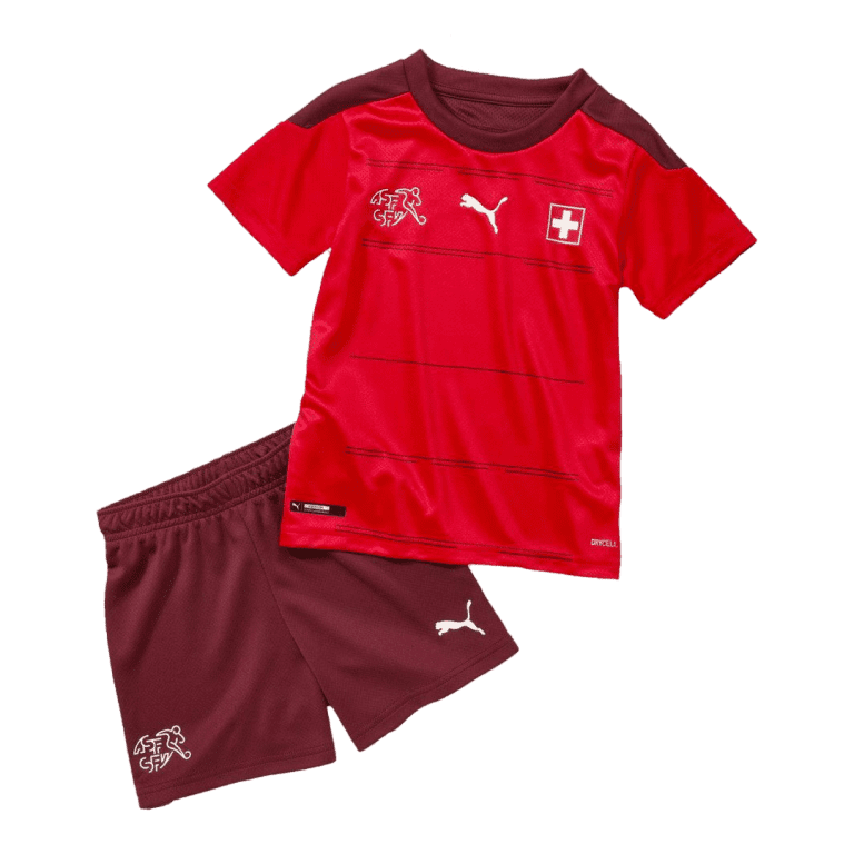 Kids Switzerland Home Soccer Jersey Kit (Jersey??) 2021 - Best Soccer Jersey - 1