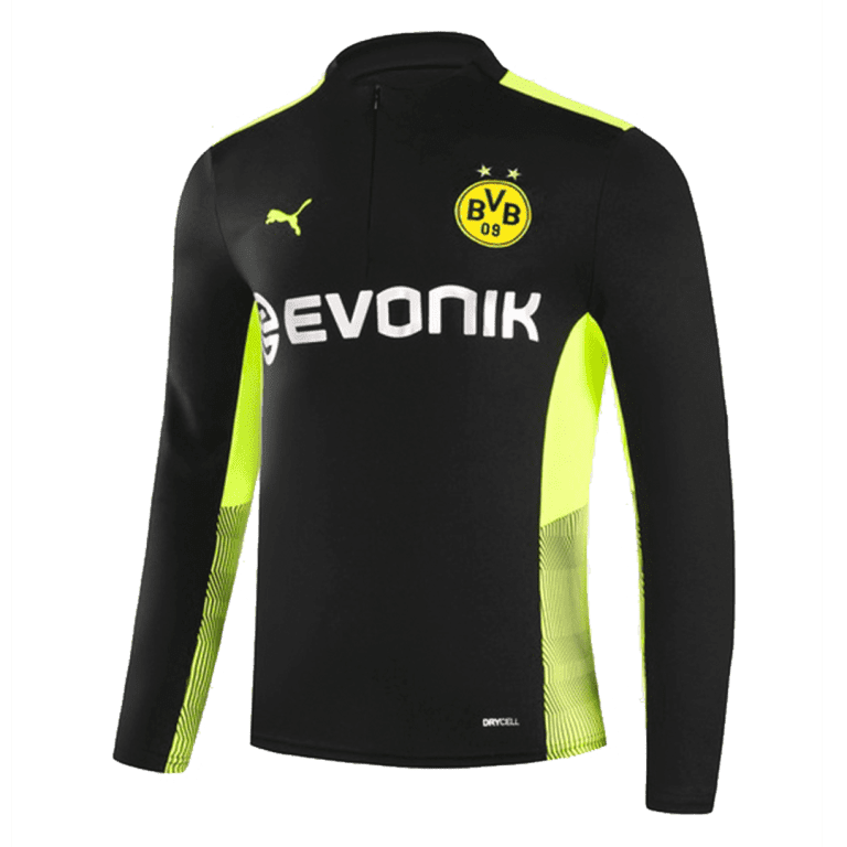 Men's Borussia Dortmund Zipper Tracksuit Sweat Shirt Kit (TopÈË??) 2021/22 - Best Soccer Jersey - 3