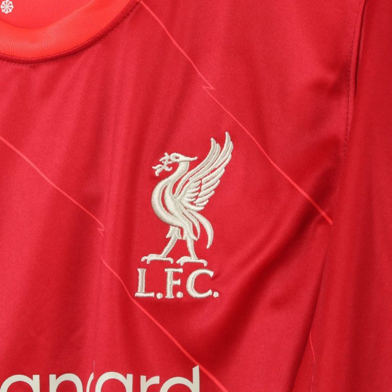 Men's Replica Liverpool Home Soccer Jersey Whole Kit (Jersey????) 2021/22 - Best Soccer Jersey - 3