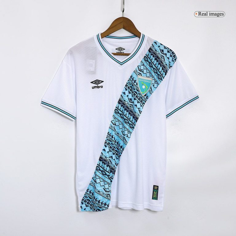 Men's Replica Guatemala Home Soccer Jersey Shirt 2023 Umbro - Best Soccer Jersey - 3