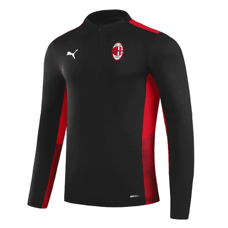 Men's AC Milan Zipper Tracksuit Sweat Shirt Kit (TopÈË??) 2021/22 - Best Soccer Jersey - 3