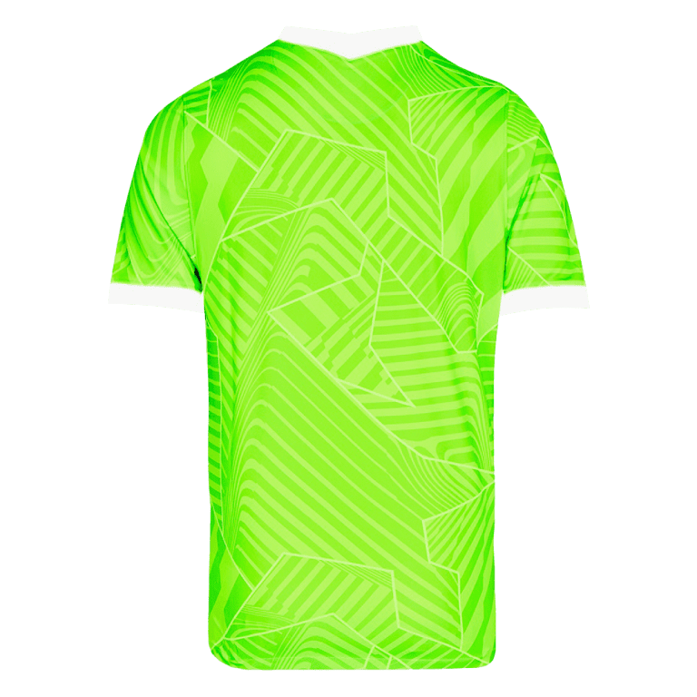 Men's Replica Wolfsburg Home Soccer Jersey Shirt 2021/22 - Best Soccer Jersey - 3
