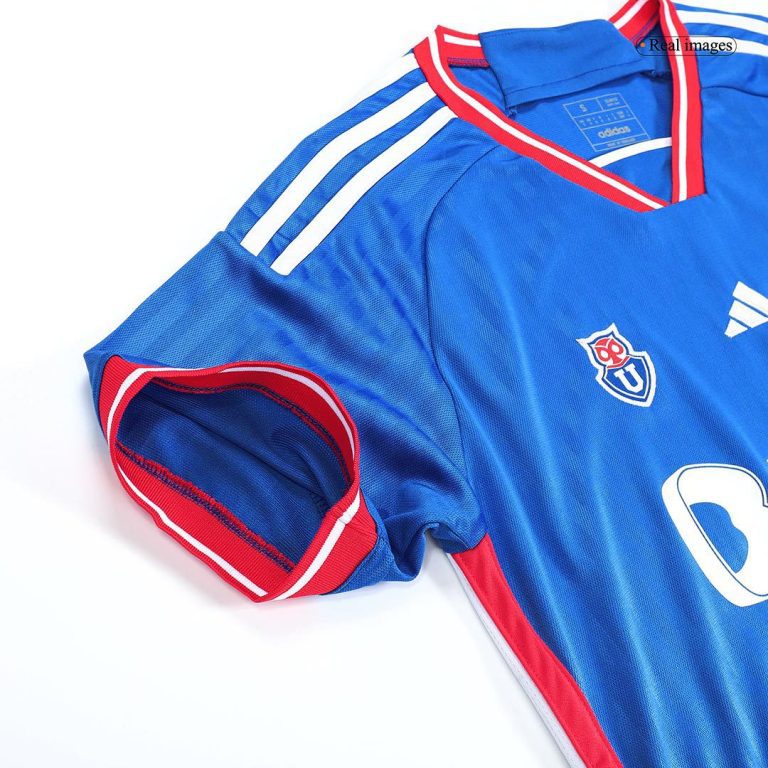Men's Replica Club Universidad de Chile Home Soccer Jersey Shirt 2023/24 - Best Soccer Jersey - 9