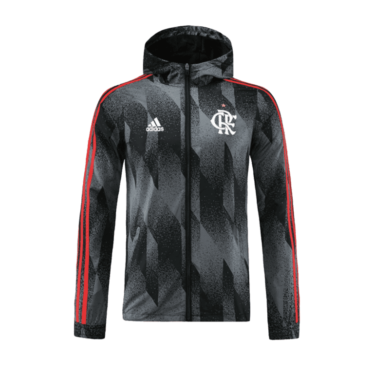 Men's CR Flamengo Windbreaker Hoodie Jacket 2021/22 - Best Soccer Jersey - 1