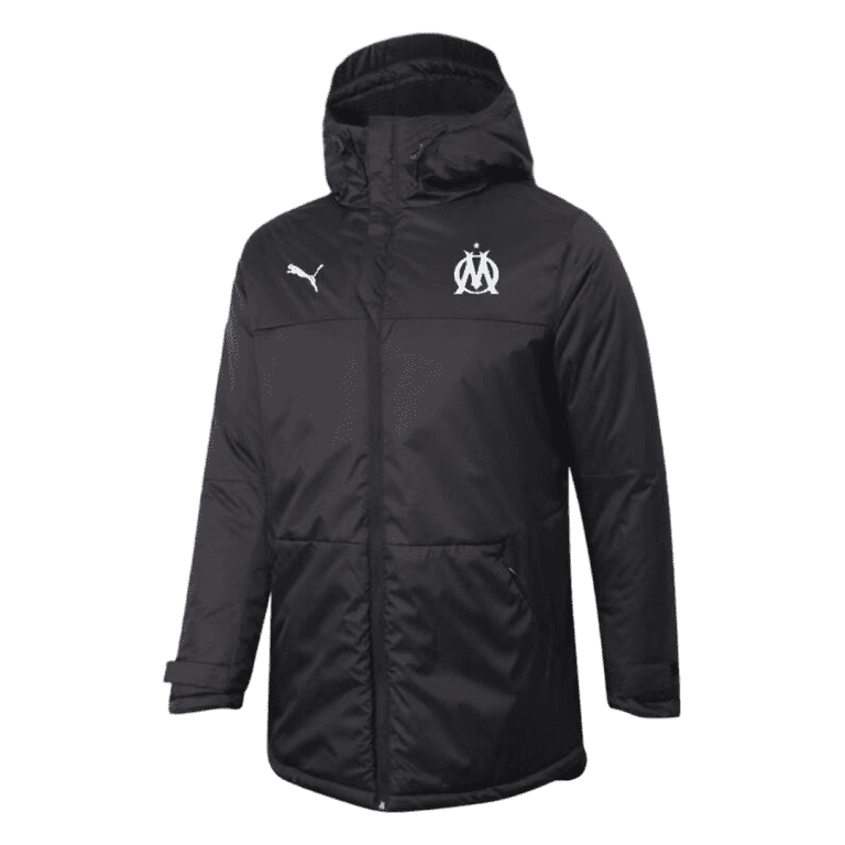 Men's Marseille Long Training Winter Jacket 2021/22 - Best Soccer Jersey - 1