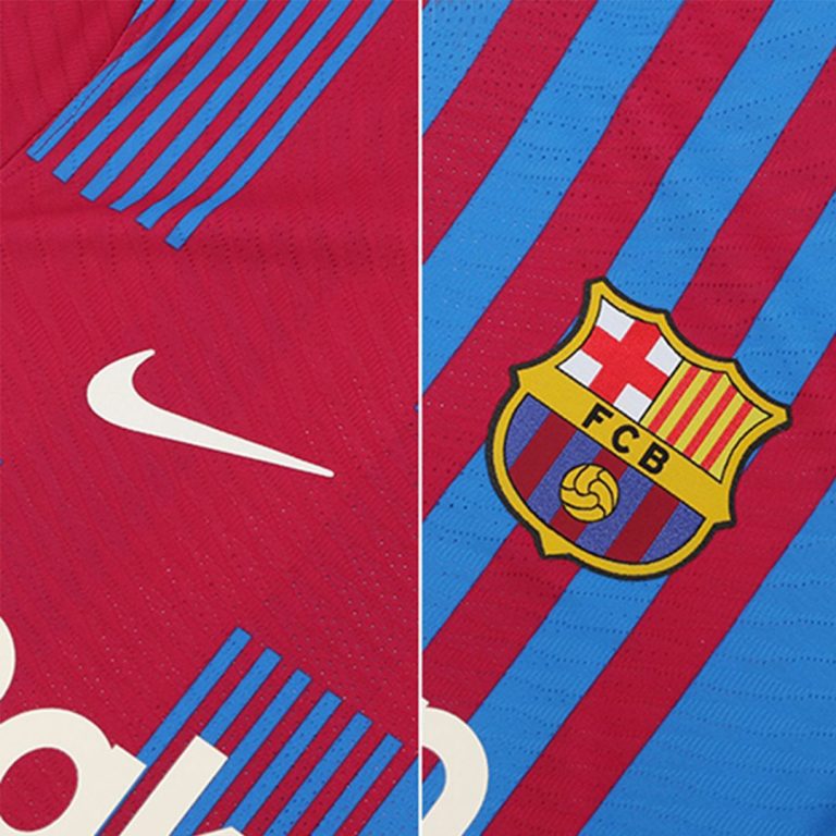 Men's Replica Barcelona Home Soccer Jersey Kit (Jersey??) 2021/22 - Best Soccer Jersey - 11