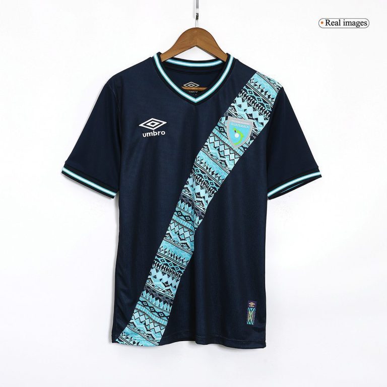Men's Replica Guatemala Away Soccer Jersey Shirt 2023 Umbro - Best Soccer Jersey - 3