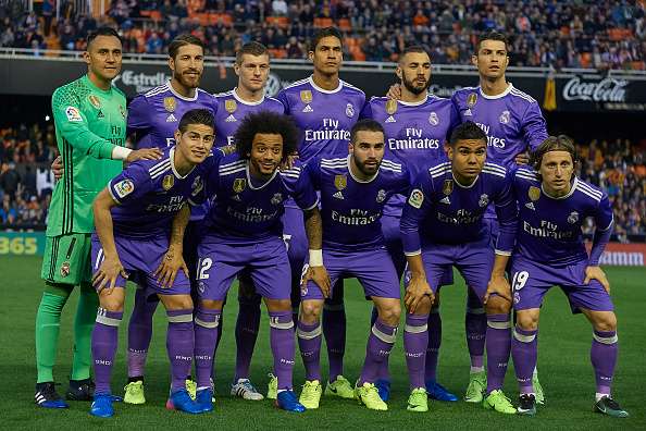 Men's Retro 2016/17 Replica Real Madrid Away Long Sleeves Soccer Jersey Shirt - Best Soccer Jersey - 9