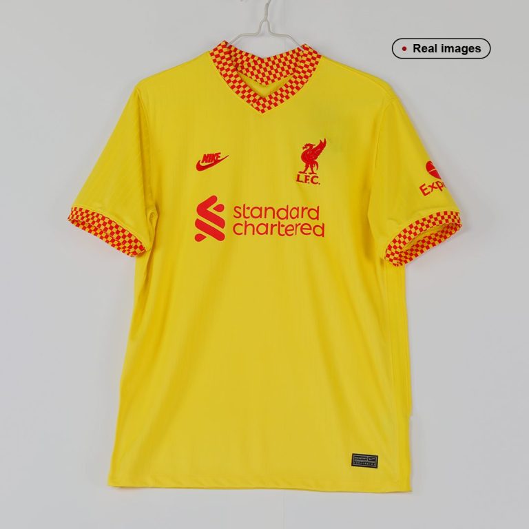 Men's Replica Liverpool Third Away Soccer Jersey Kit (Jersey??) 2021/22 - Best Soccer Jersey - 12