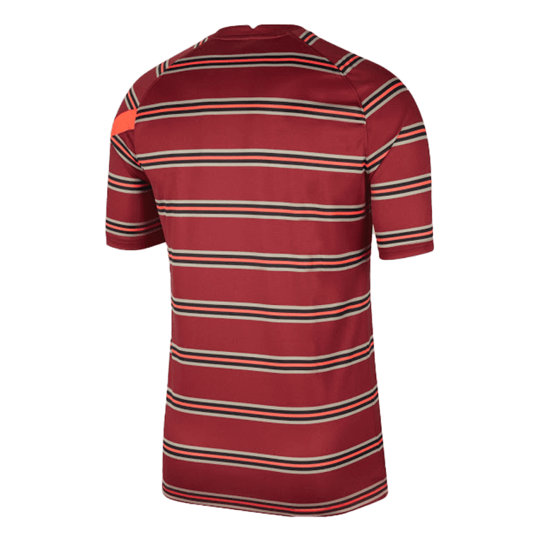 Men's Replica Liverpool Pre-Match Soccer Jersey Shirt 2021/22 - Best Soccer Jersey - 2