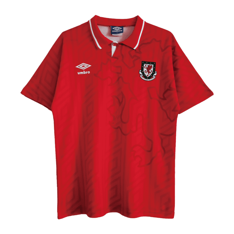 Men's Retro 1992/94 Wales Home Soccer Jersey Shirt - Best Soccer Jersey - 1