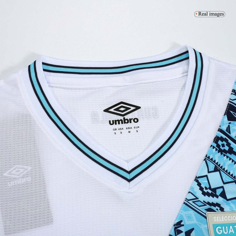 Men's Replica Guatemala Home Soccer Jersey Shirt 2023 Umbro - Best Soccer Jersey - 5