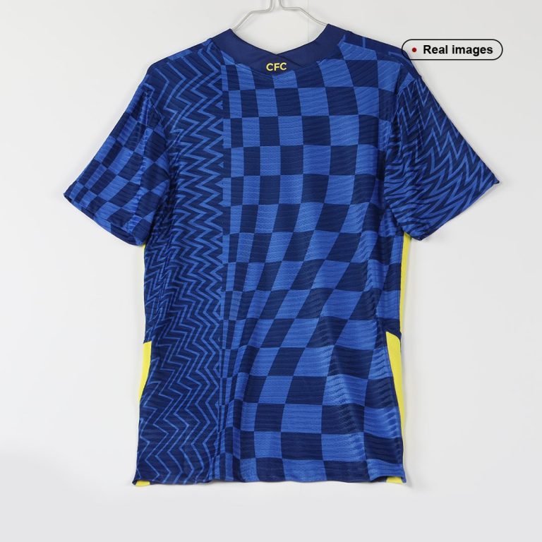 Men's Authentic Chelsea Home Soccer Jersey Shirt 2021/22 - Best Soccer Jersey - 10