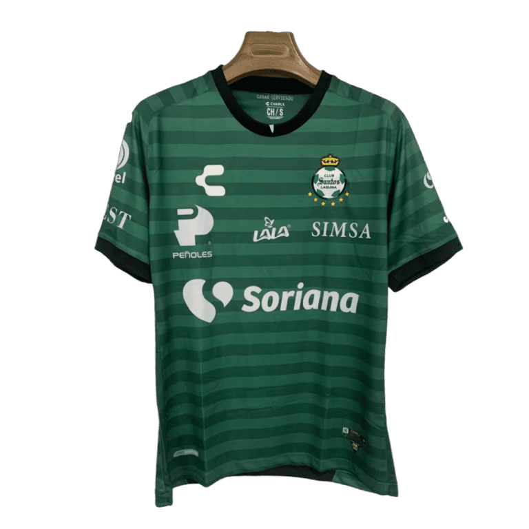Men's Replica Santos Laguna Away Soccer Jersey Shirt 2021/22 - Best Soccer Jersey - 3