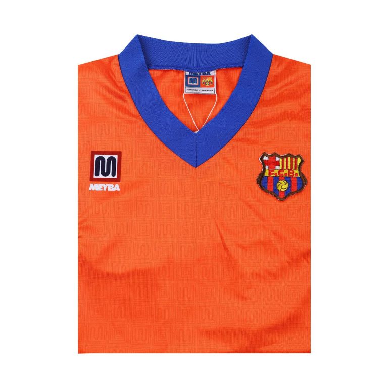 Men's Retro 1991/92 Barcelona Away Soccer Jersey Shirt - Best Soccer Jersey - 4