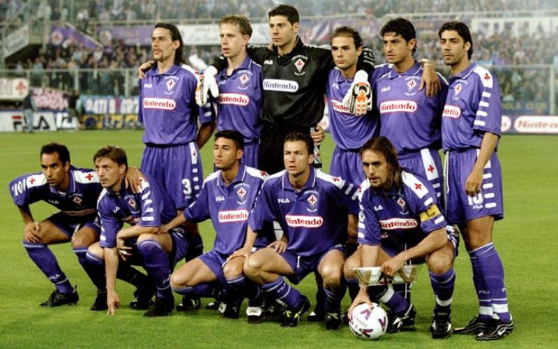 Men's Retro 1998/99 Fiorentina Home Soccer Jersey Shirt - Best Soccer Jersey - 13