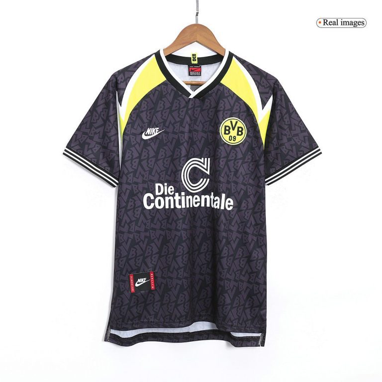 Men's Retro 1995/96 Borussia Dortmund Away Soccer Jersey Shirt Puma - Best Soccer Jersey - 3
