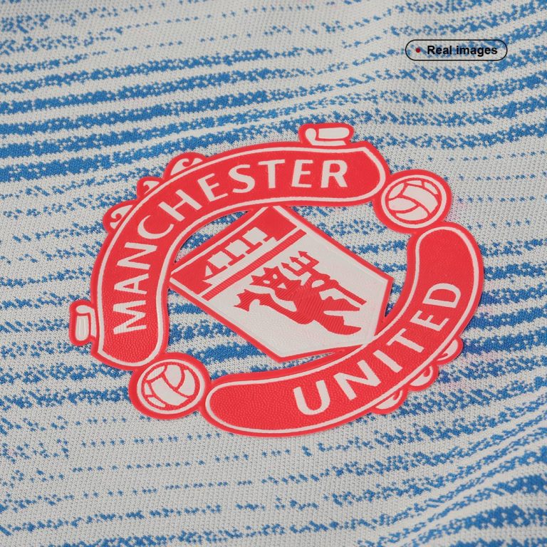 Men's Authentic Manchester United Away Soccer Jersey Shirt 2021/22 - Best Soccer Jersey - 4