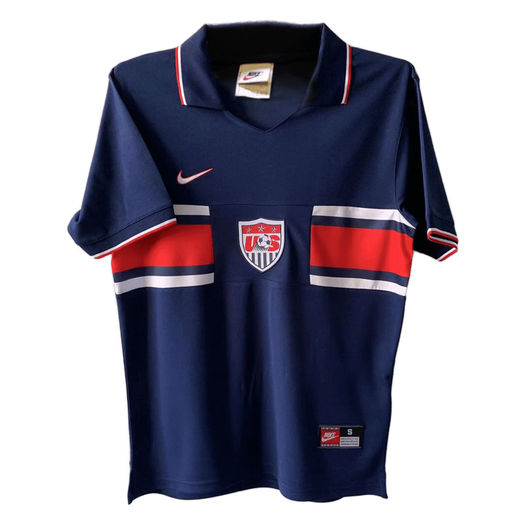 Men’s Retro 1995 USA Away Soccer Jersey Shirt