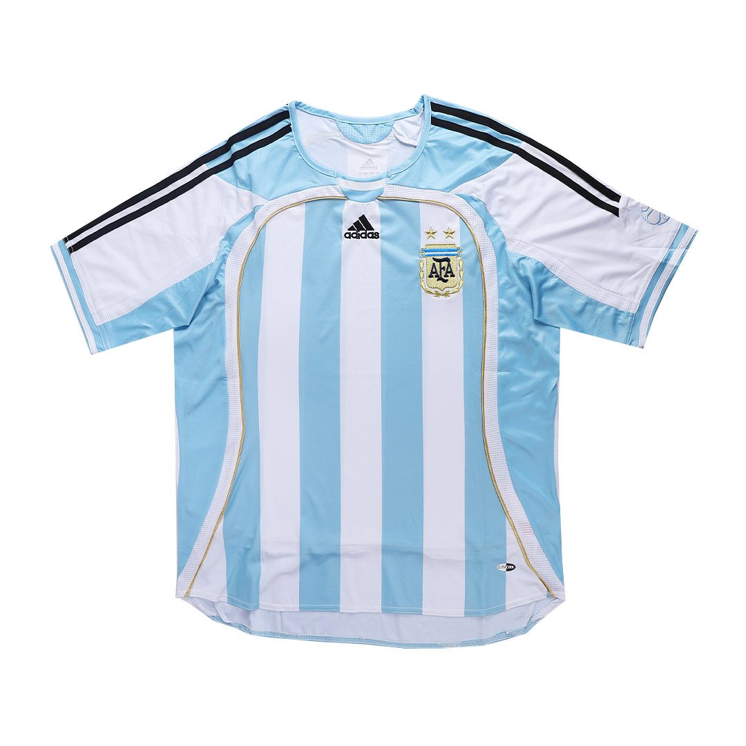 Men Classic Football Jersey Short Sleeves Argentina Home 1986 - Best Soccer Jersey - 4