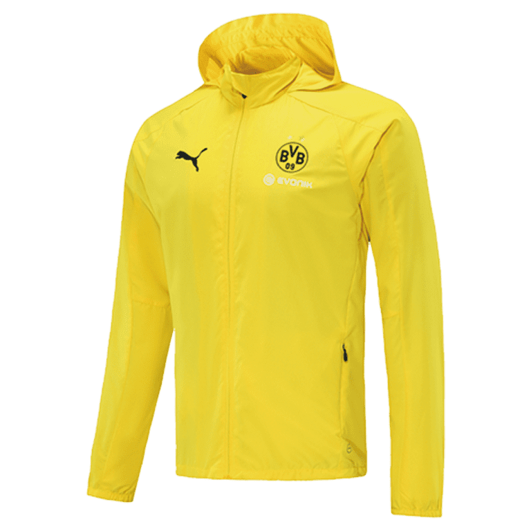 Men's Borussia Dortmund Hoodie Jacket 2021/22 - Best Soccer Jersey - 2