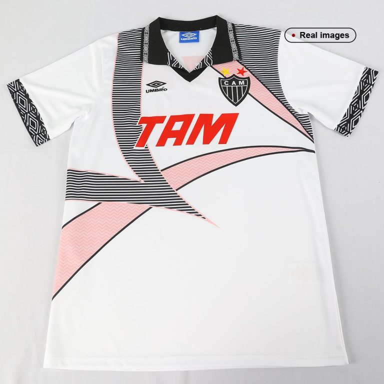 Men's Retro 1996 Atl??tico Mineiro Away Soccer Jersey Shirt - Best Soccer Jersey - 9