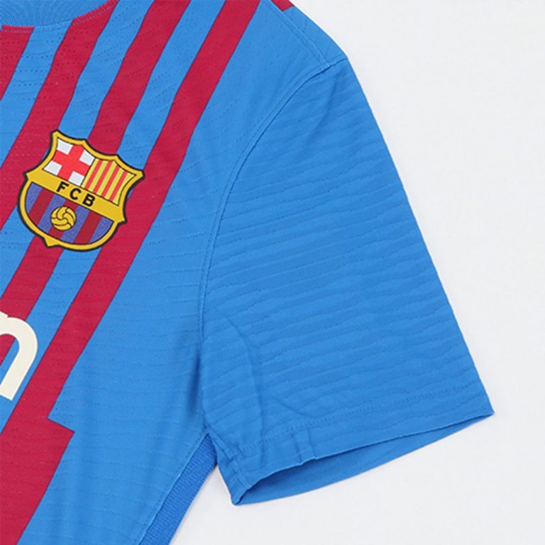 Men's Replica Barcelona Home Soccer Jersey Kit (Jersey??) 2021/22 - Best Soccer Jersey - 6
