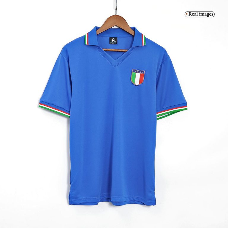 Men's Retro 1982 Italy Home Soccer Jersey Shirt - World Cup Champion - Best Soccer Jersey - 3