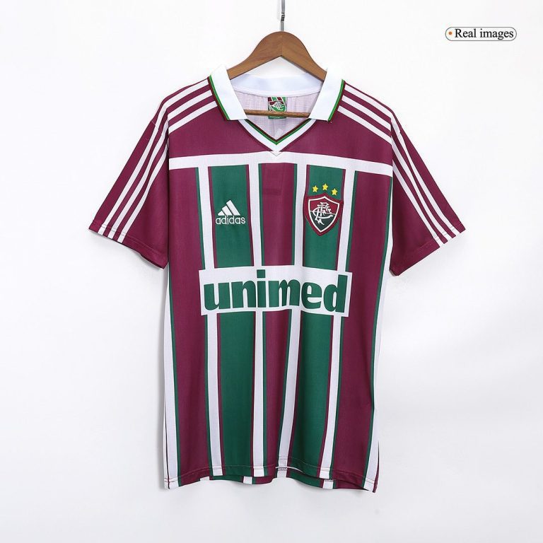 Men's Retro 2003 Fluminense FC Home Soccer Jersey Shirt - Best Soccer Jersey - 3