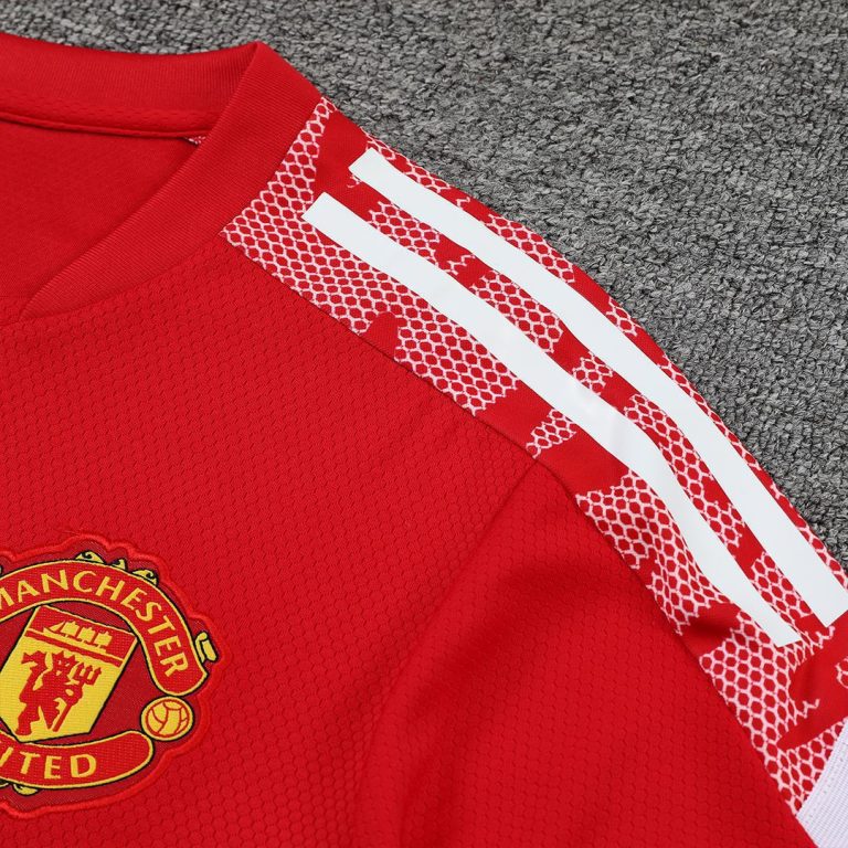 Men's Replica Manchester United Training Soccer Jersey Shirt 2021/22 - Best Soccer Jersey - 4