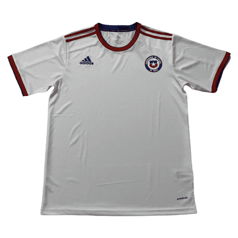 Men's Replica Chile Away Soccer Jersey Shirt 2021/22 - Best Soccer Jersey - 2
