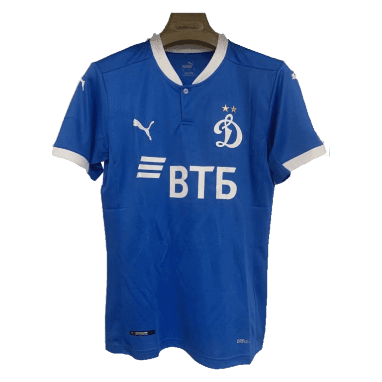 Men's Replica Dynamo Moscow Home Soccer Jersey Shirt 2021/22 - Best Soccer Jersey - 3