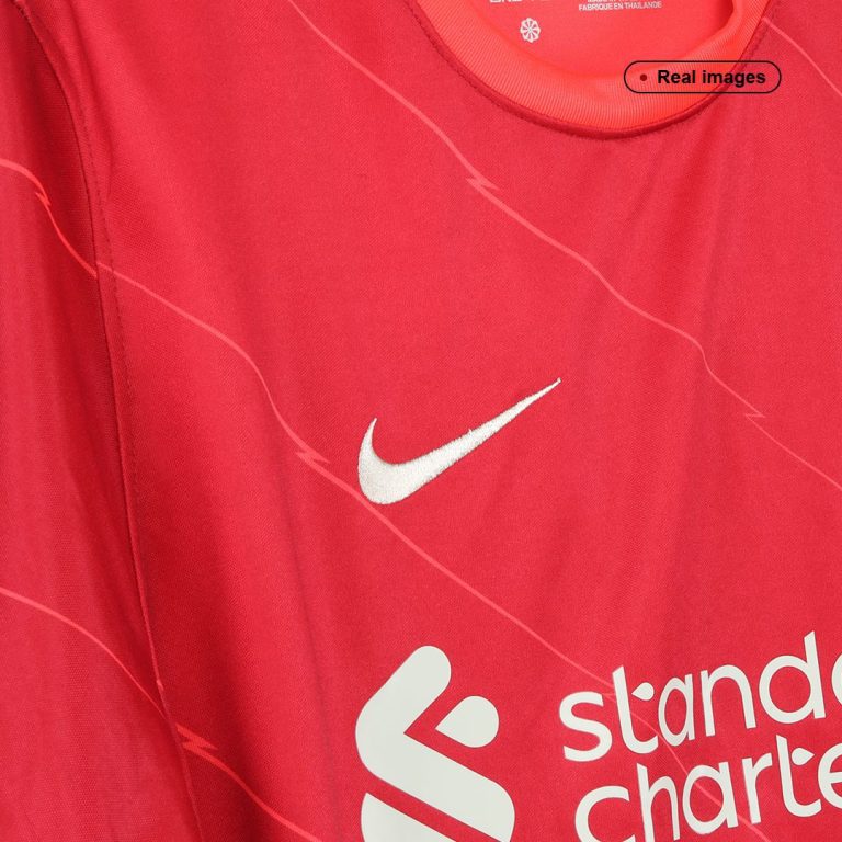Men's Replica Liverpool Home Soccer Jersey Shirt 2021/22 - Best Soccer Jersey - 2