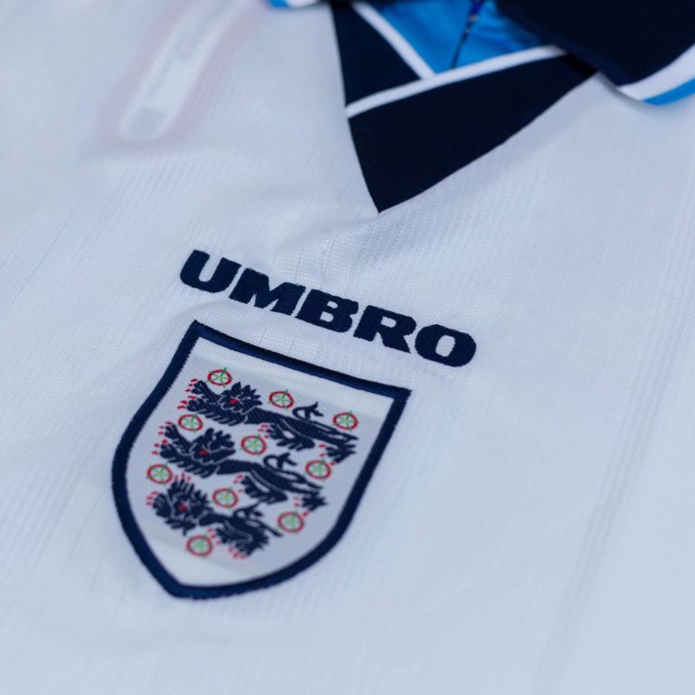 Men's Retro 1996 England Home Soccer Jersey Shirt - Best Soccer Jersey - 4