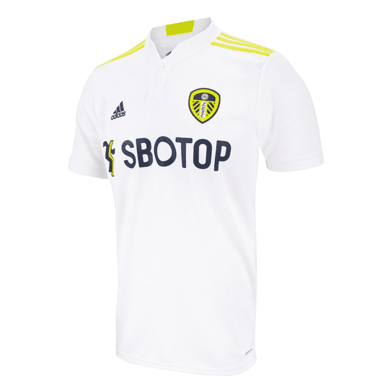Men's Authentic Leeds United Home Soccer Jersey Shirt 2021/22 - Best Soccer Jersey - 2