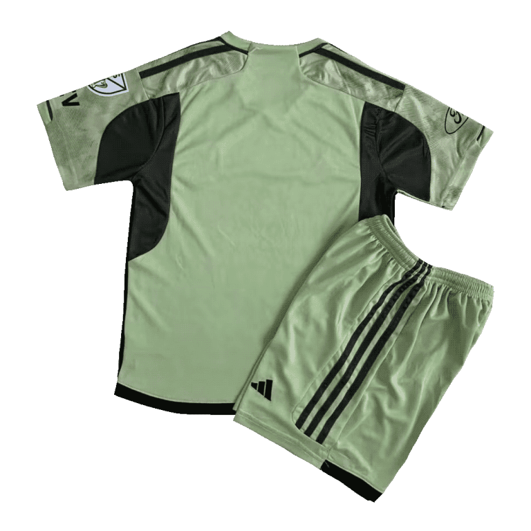 Kids Los Angeles FC Away Soccer Jersey Kit (Jersey+Shorts) 2023 - Best Soccer Jersey - 2